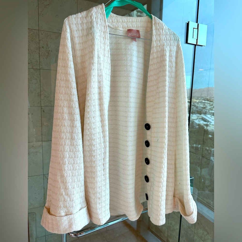 Oversized cardigan